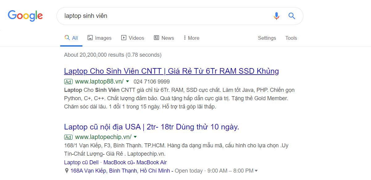 Quảng cáo Google